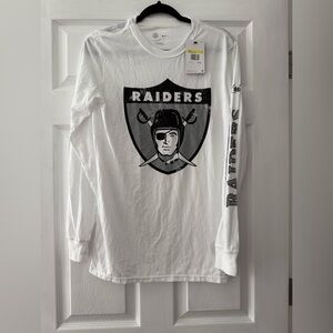 Nike Men’s NWT Las Vegas Raiders NFL Long Sleeve T-Shirt Size Small
